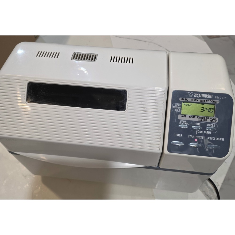 Zojirushi BBCC-X20 Home Bakery Supreme Bread Maker Machine 2lb - Tested